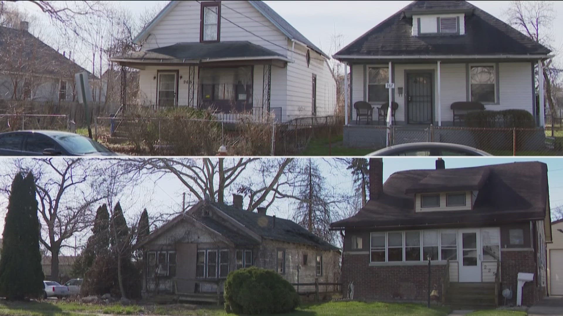 Both Toledoans, who live on two different streets, said they've complained to the city multiple times, but haven't gotten answers about houses left by dead neighbors