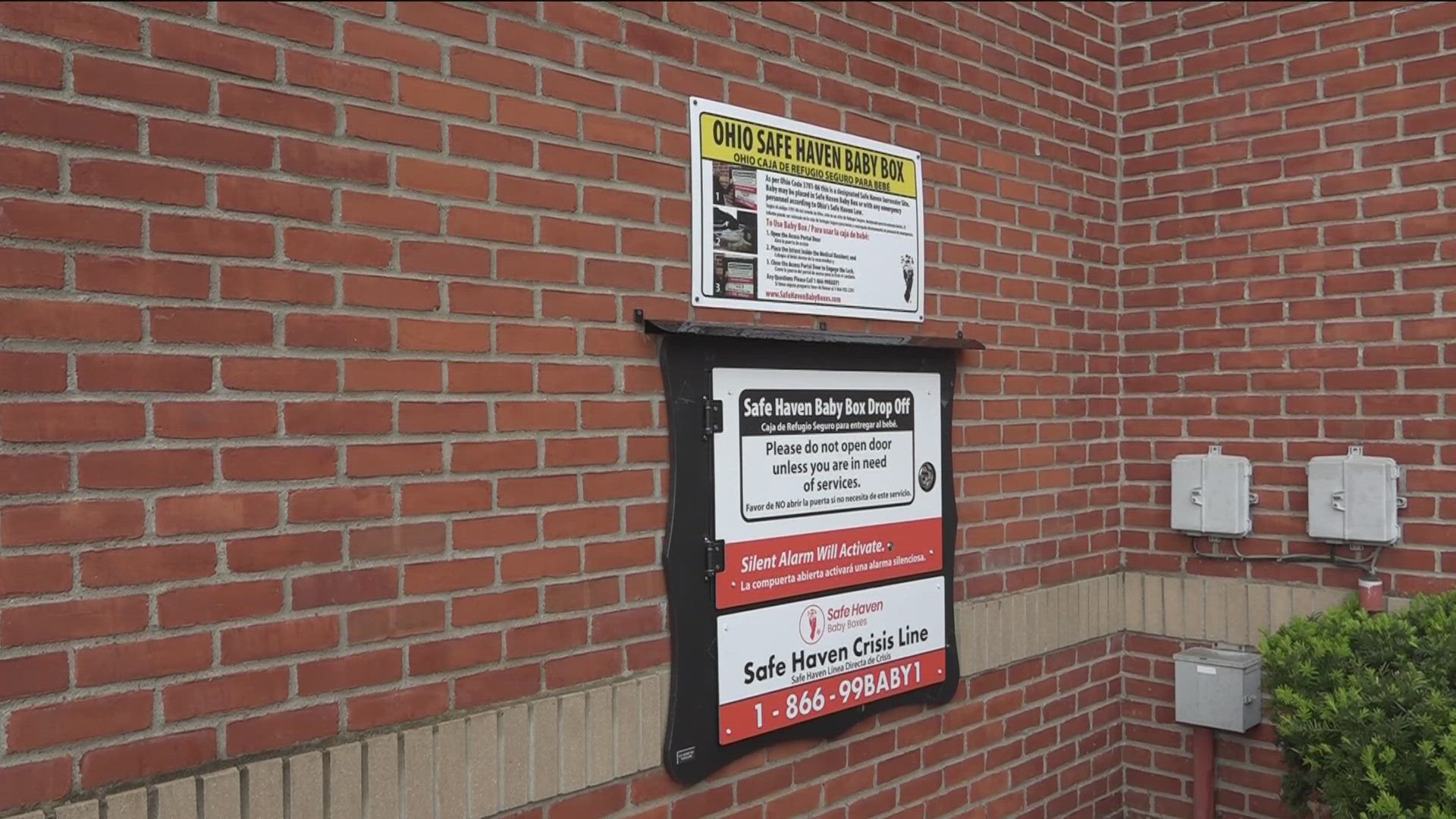 The Safe Haven Baby Box is at Springfield Township Fire Station 1. It's an anonymous way to give a baby away safely.