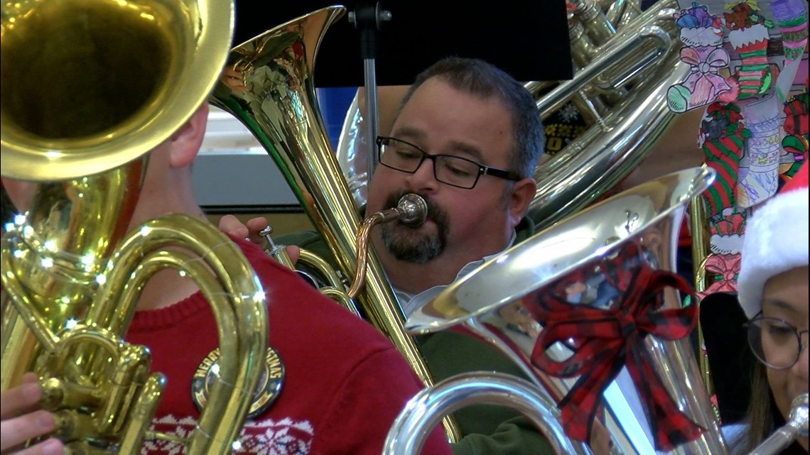 Tubas, euphoniums have their day at Christmas concert - Vimarsana News