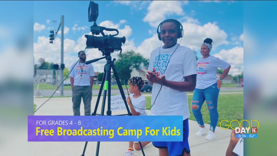 Free Camp Teaches Kids Journalism, Broadcasting Skills | Good Day On ...