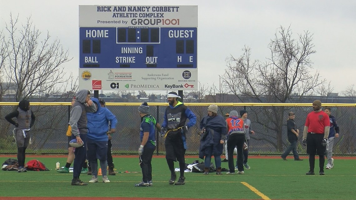 Annual Thanksgiving charity flag football game dedicated to victims of gun  violence in Toledo