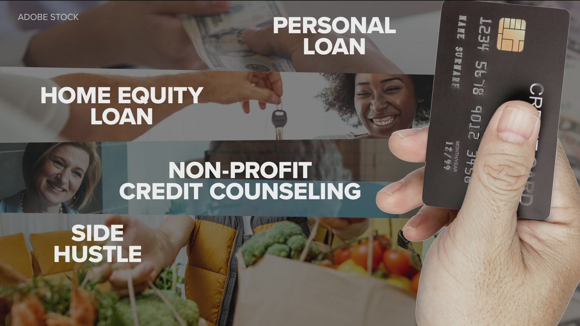 Inflation has not helped, as many of us had to use credit cards to put food on the table. That has caused a real long-term problem.