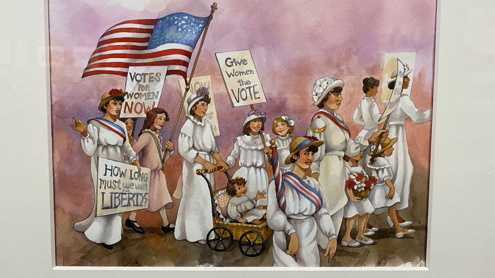 Womens Suffrage Movement Art 9719