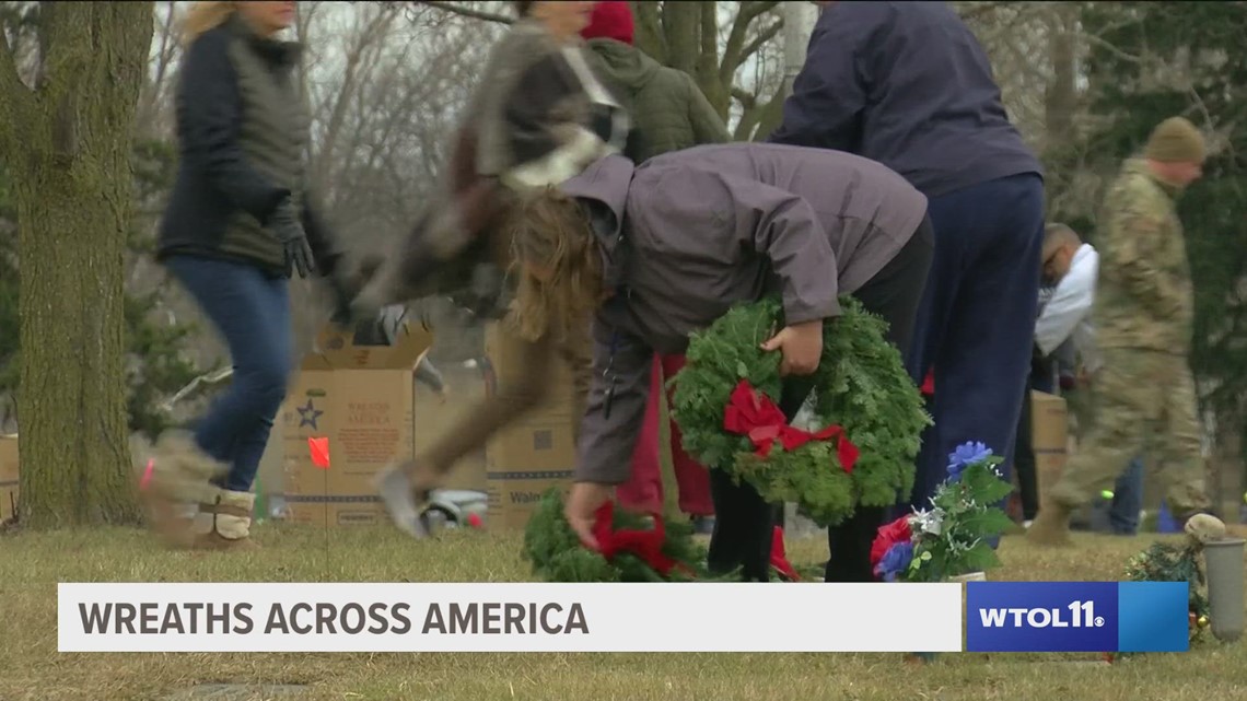 Wreaths Across America at Toledo Memorial Gardens Saturday