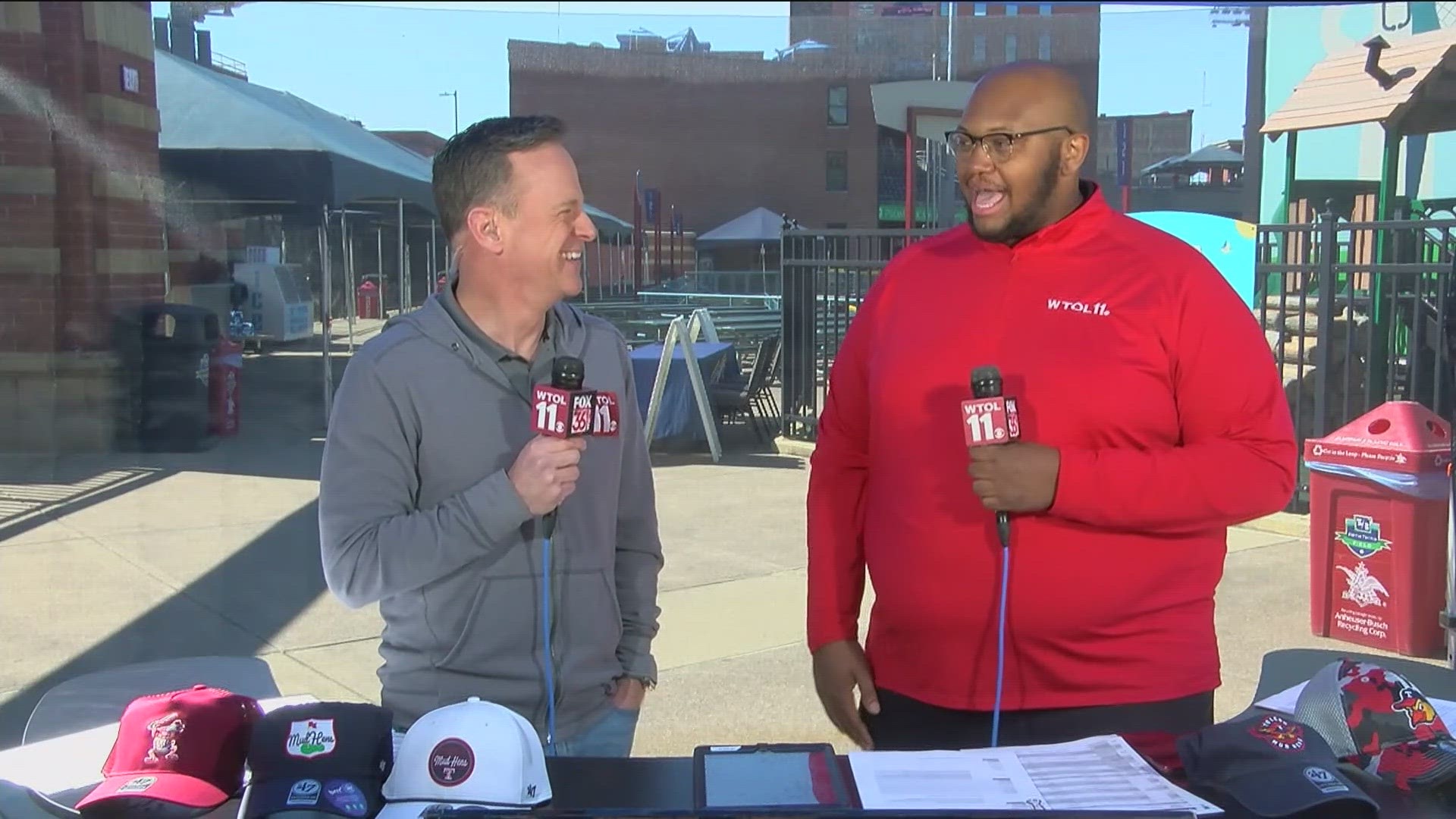 Getting ready for Mud Hens Opening Day; sunny weather expected for the game