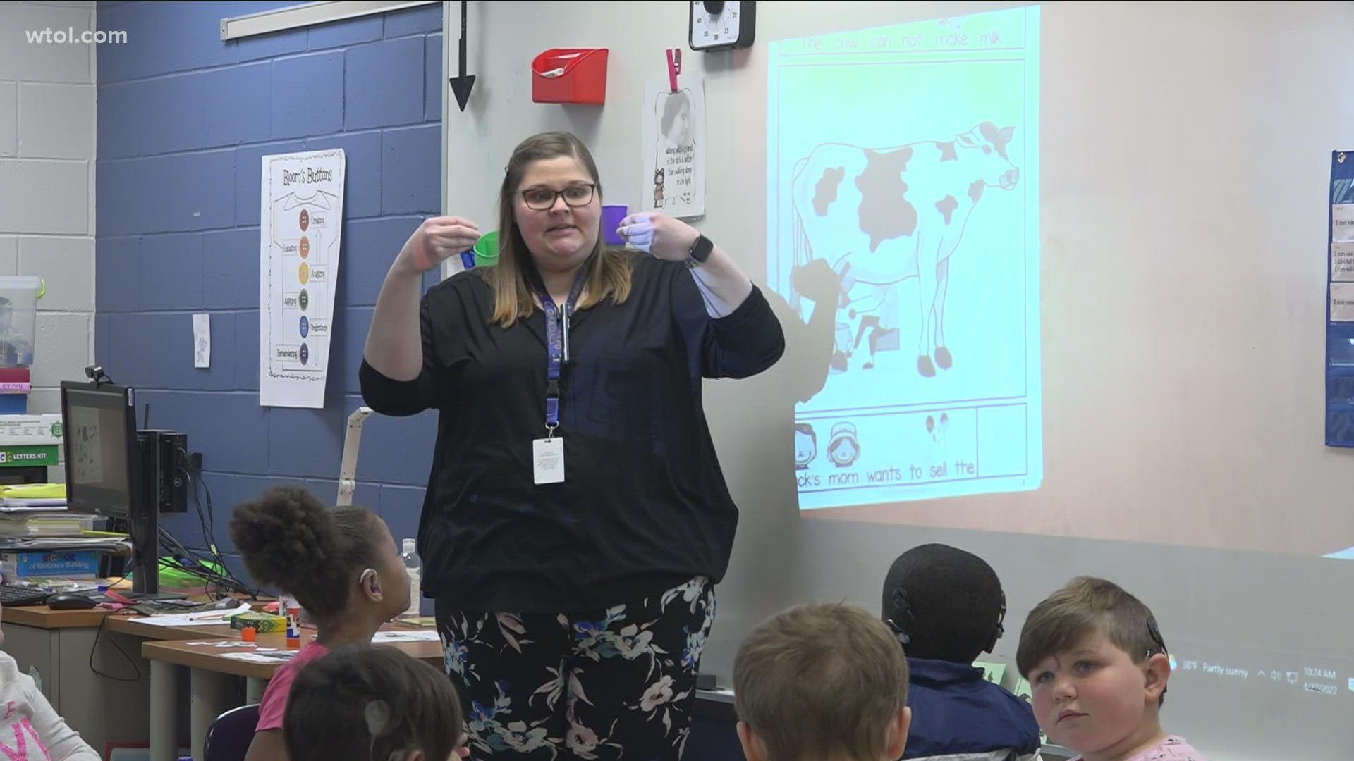 Oakdale Elementary has for 40 years offered a specialized program for students who are deaf or hard of hearing.