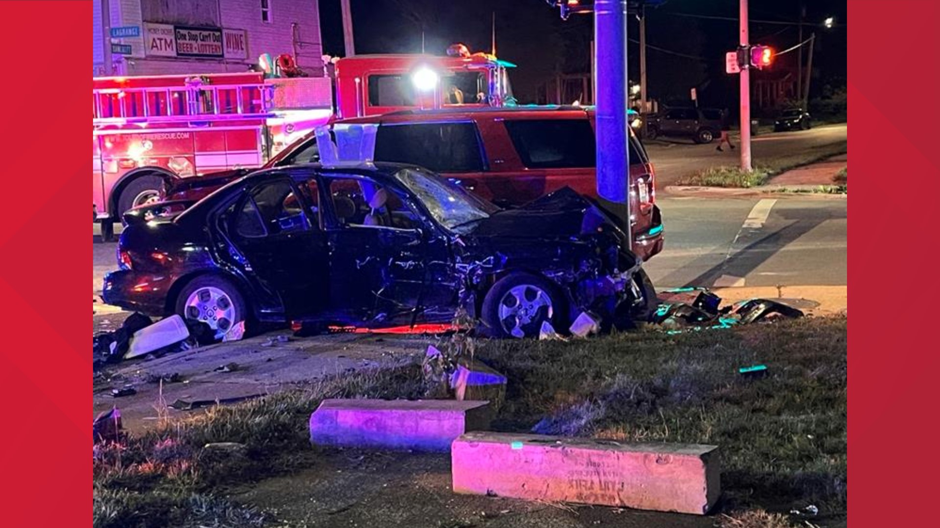 Two hospitalized after crash in north Toledo | WTOL 11 | wtol.com