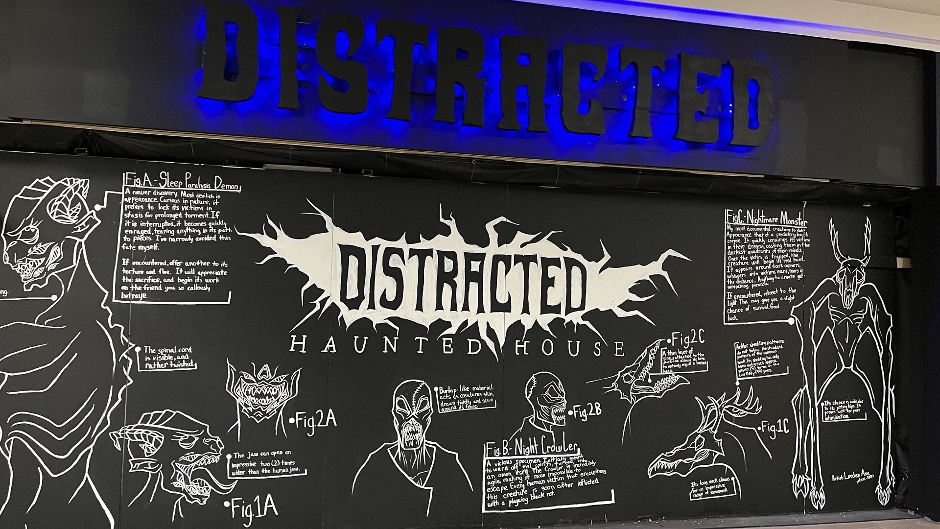 Distracted Haunted House's winter and Valentine's Day-themed experience will be open Friday and Saturday from 7-11:30 p.m. inside Bowling Green's Woodland Mall.