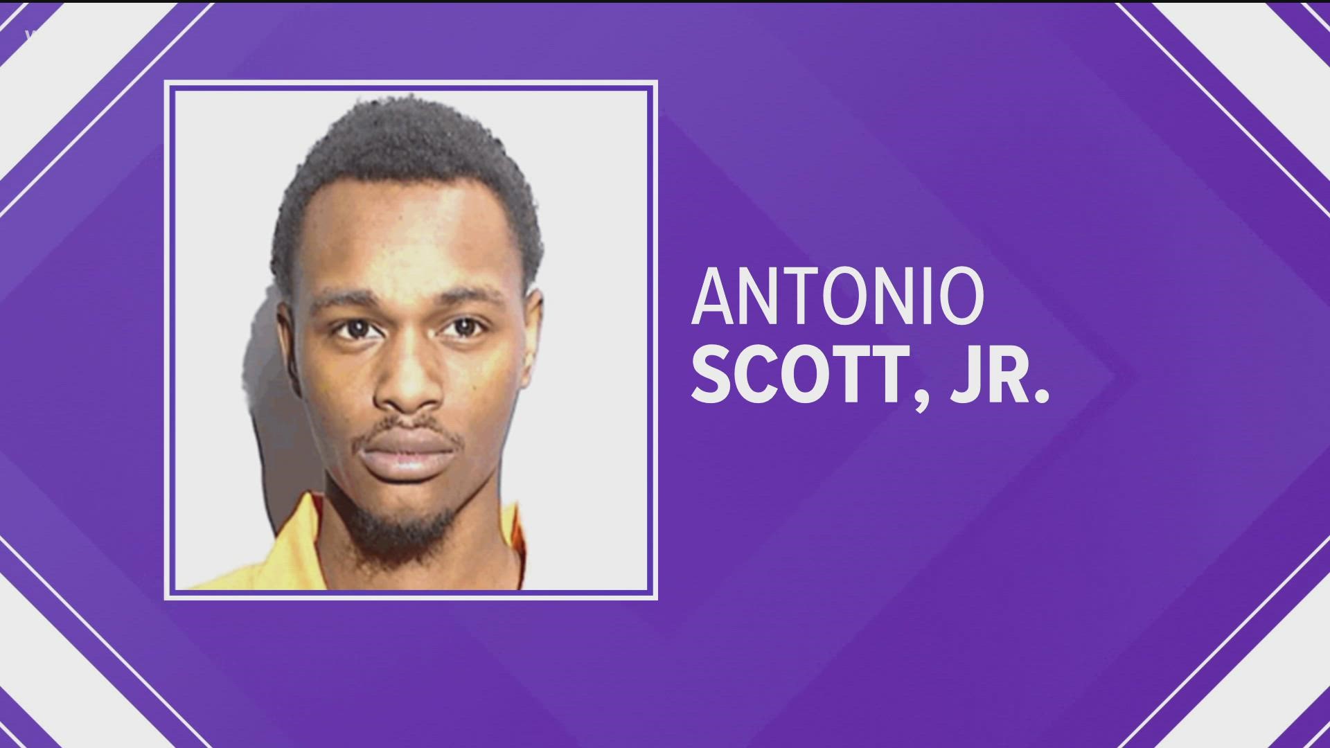 Toledo police say DNA evidence led them to Antonio Scott, Jr., who is now charged with the murder of JoJo Striker.