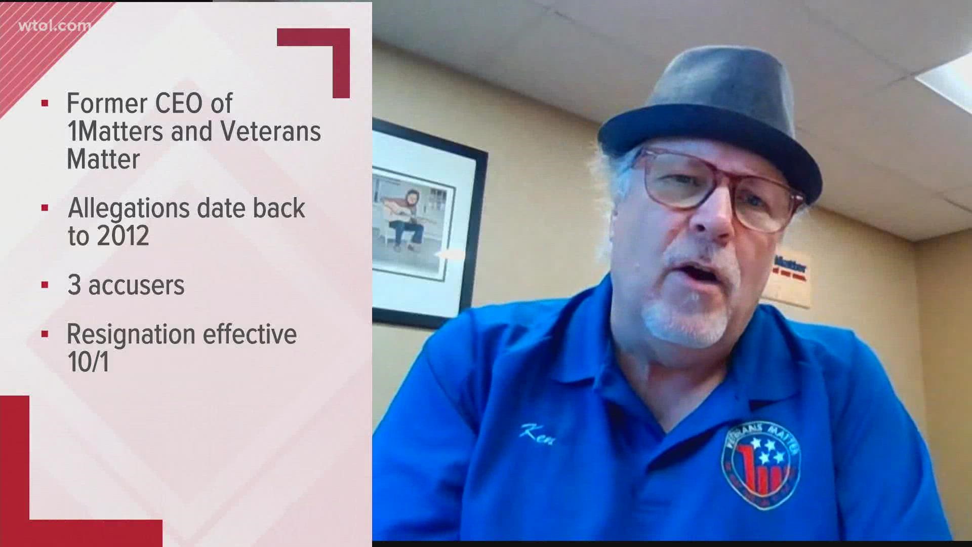 Ken Leslie, founder of homeless advocacy organizations 1Matters and Veterans Matter, has been accused of sexually harassing multiple women.