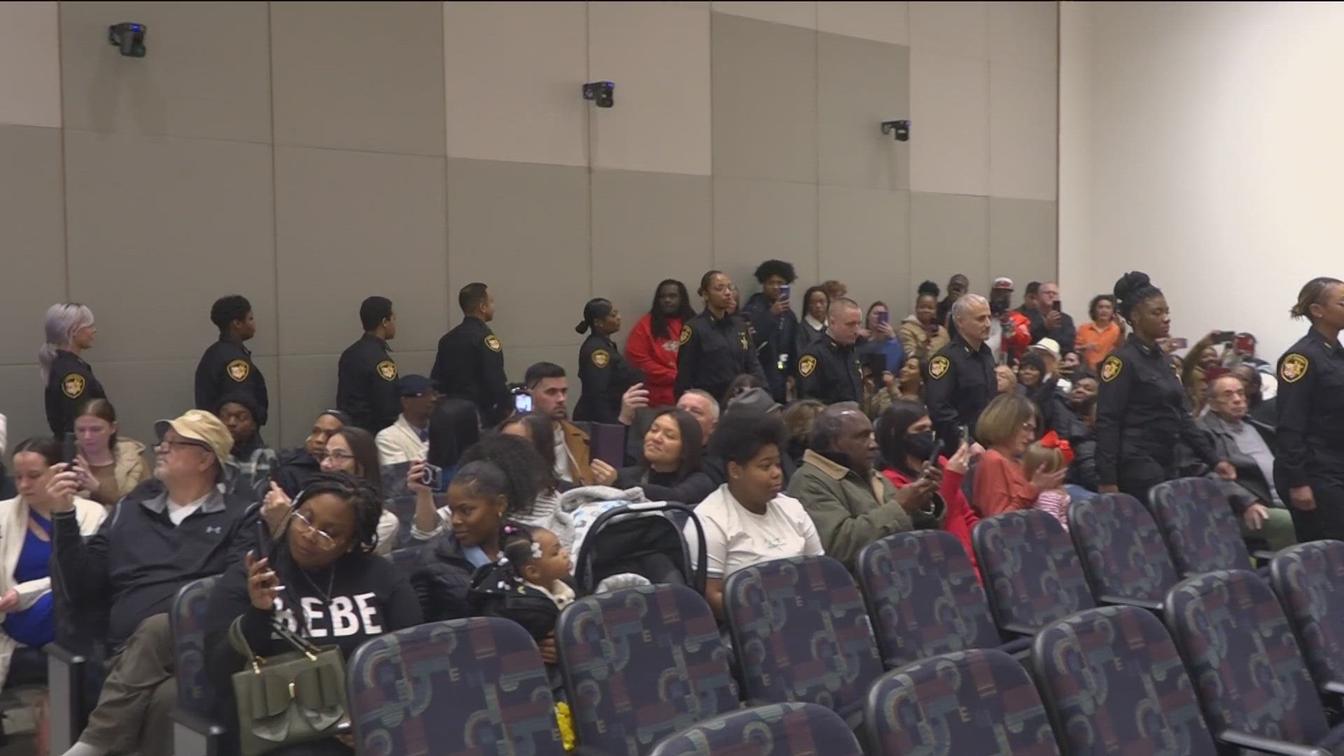 The officers will soon begin work at the Lucas County Jail. 6 correctional officers were sworn into the force last year.