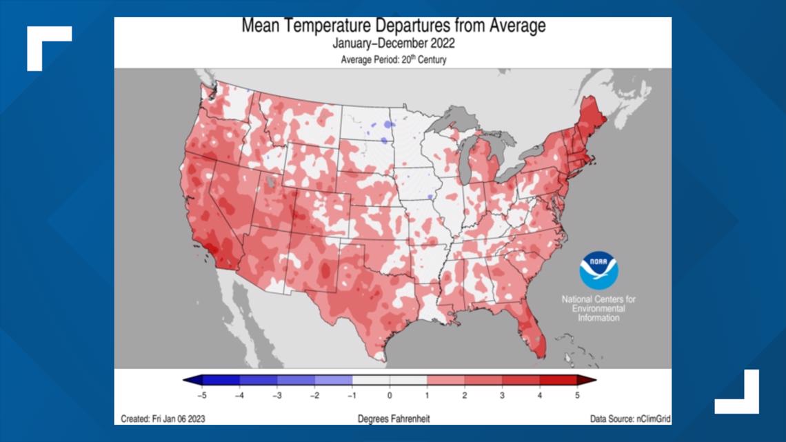 2022 was 5th warmest on record: NASA | wtol.com