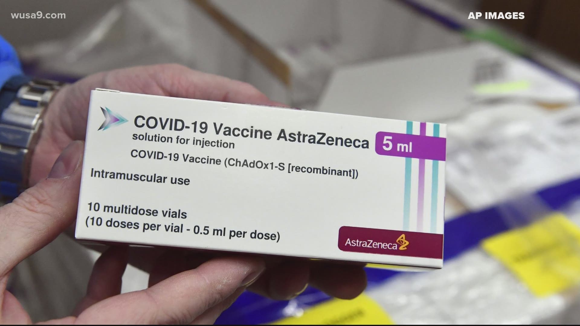 The AstraZeneca vaccine has adjusted efficacy numbers from 79% to 76%.