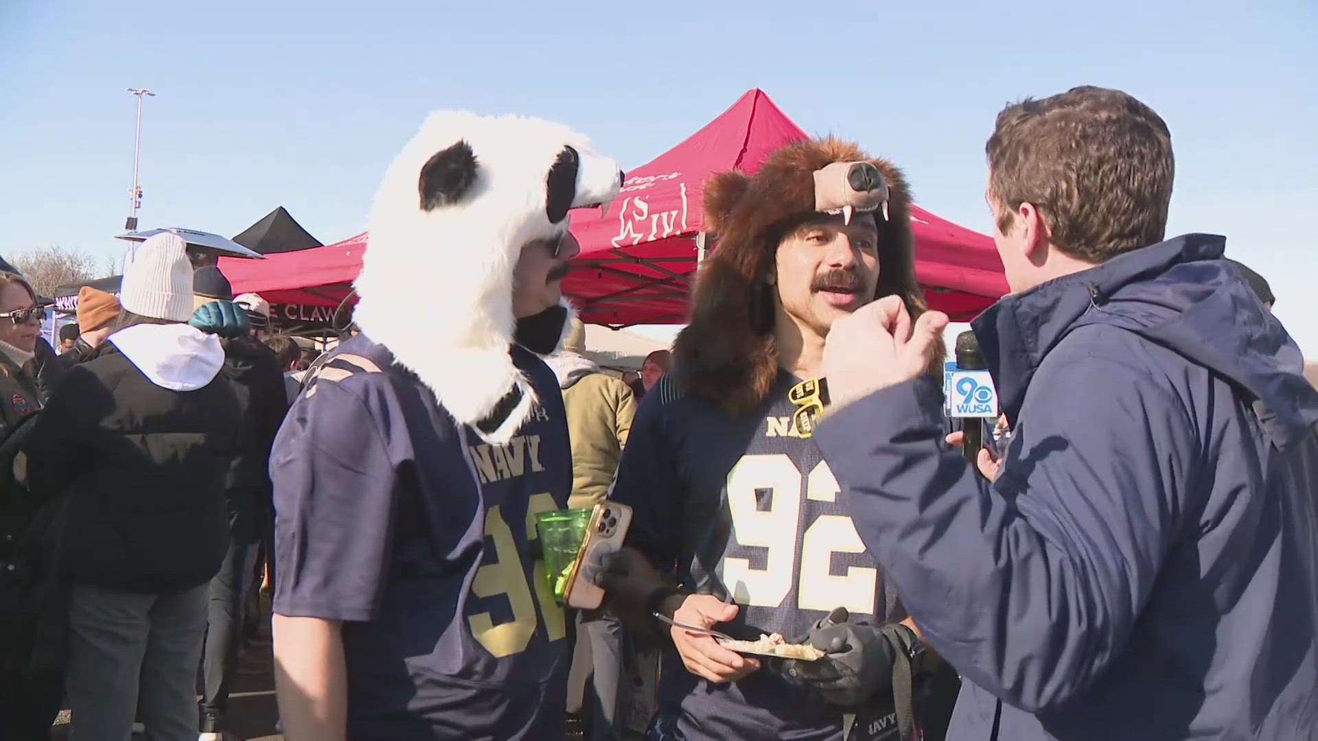 WUSA9's John Doran spoke with fans outside Northwest Stadium in Prince George's County, Maryland. 