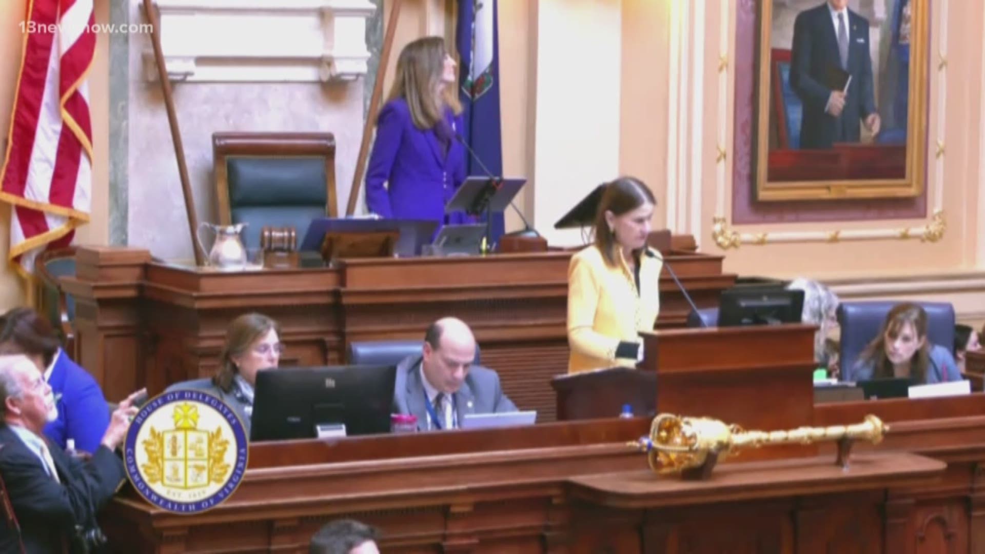 Virginia House of Delegates votes to ratify Equal Rights Amendment