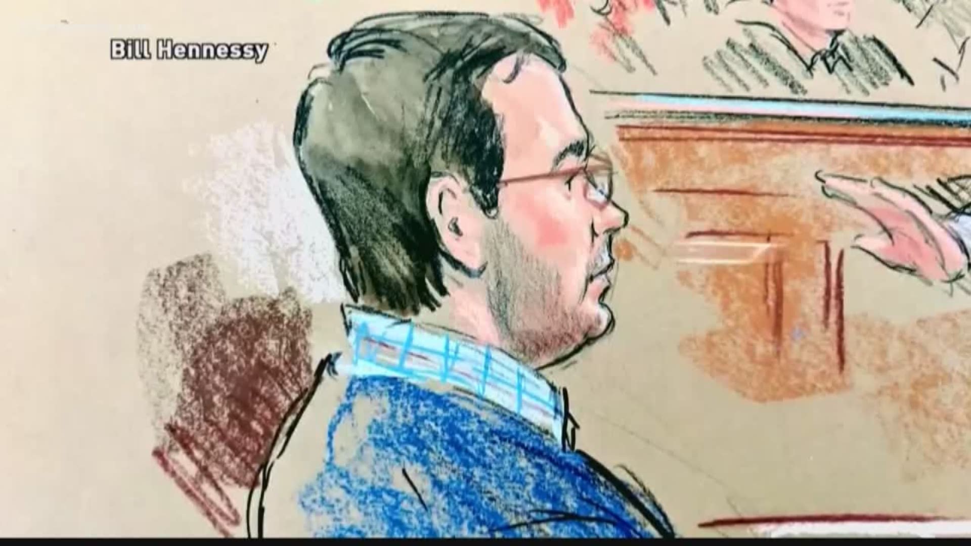 James Alex Fields Jr. is expected to be sentenced today. He was convicted of first-degree murder for killing a woman after driving his car into a crowd of counter-protesters at a white nationalist rally.