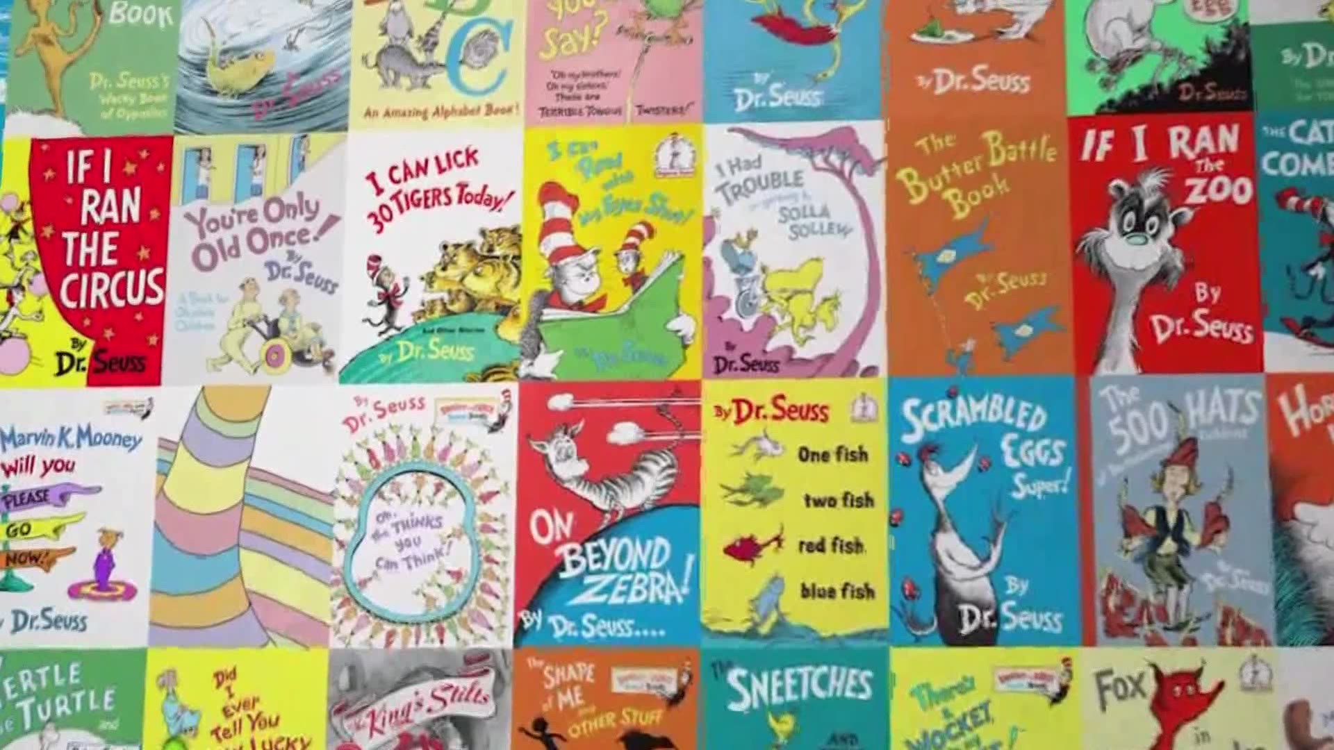 Six books written by Dr. Seuss are being pulled from the shelves over what some say are racist images.