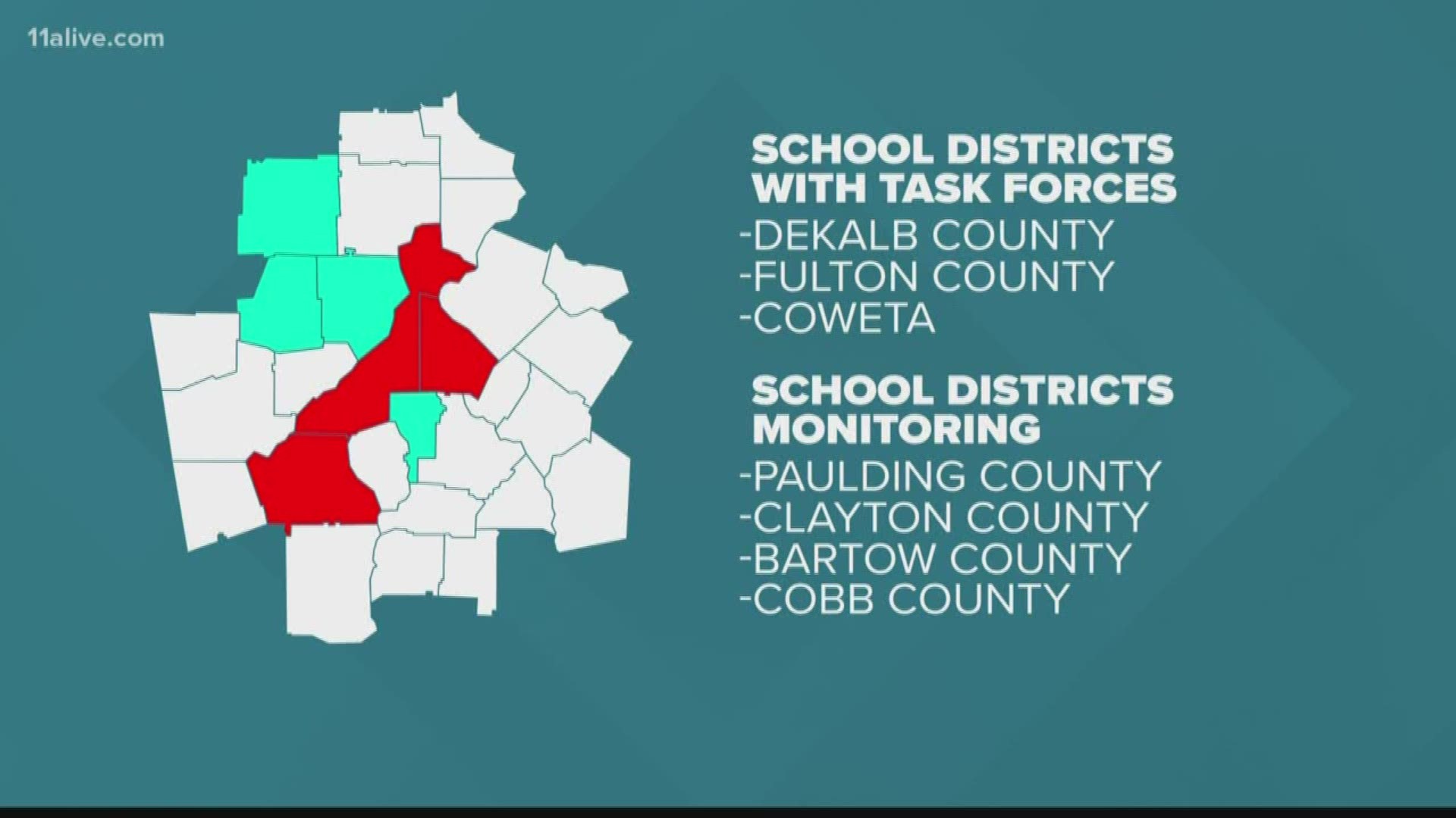Here's what several districts are doing to keep its staff and students prepared.