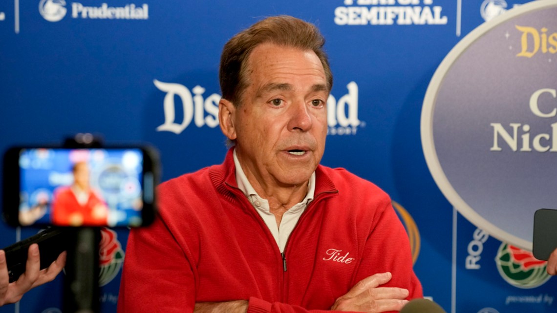 Legendary Alabama coach Nick Saban retiring, reports say