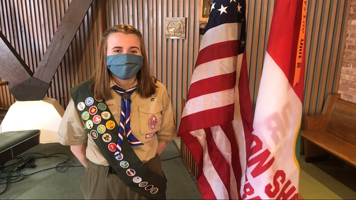 Michigan teen makes history as one of the first female Eagle Scouts in the nation - Vimarsana News