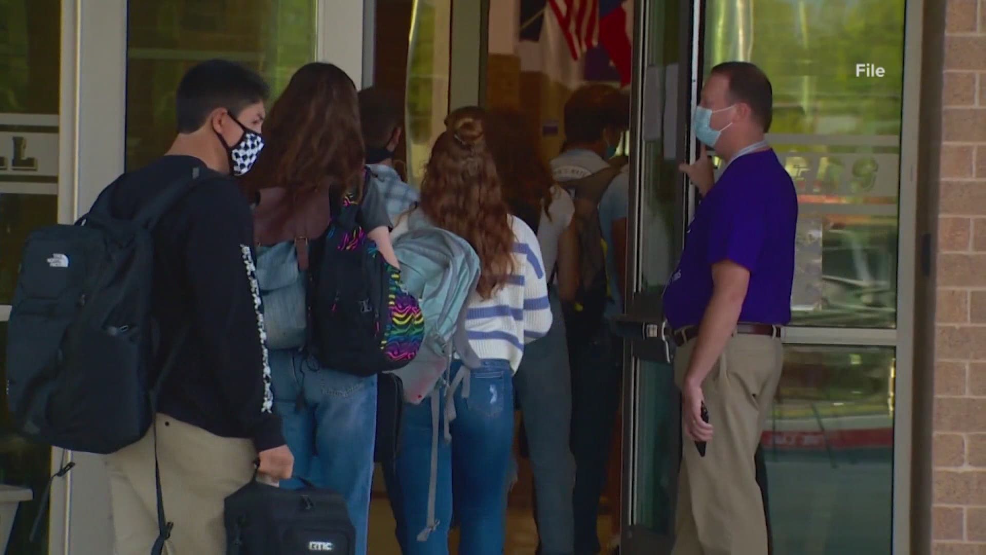 Any student that has been within 3 feet of a COVID-positive student for 15 minutes or more, within 48 hours, must quarantine at home for 10 days.