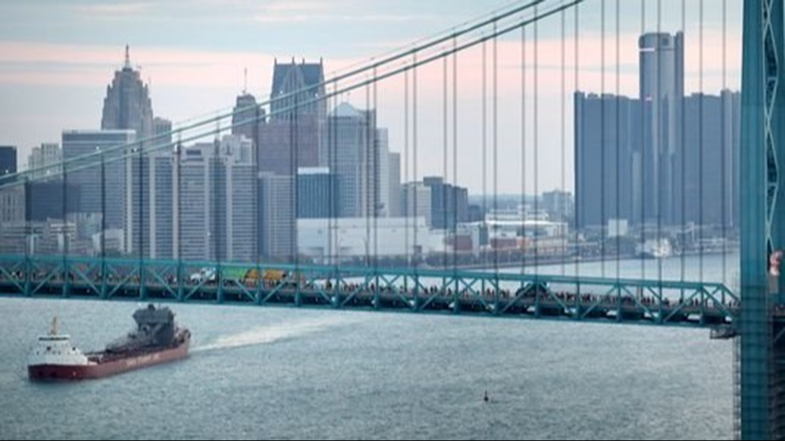 Ambassador Bridge closed due to possible explosives found - Vimarsana News