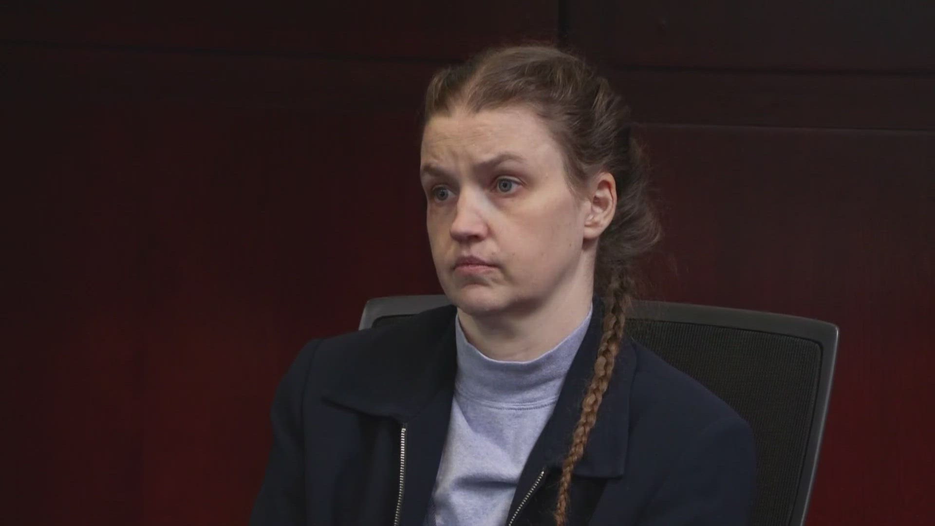 After nearly four hours of questioning on Thursday, the woman accused of torturing and killing her 15-year-old son has waived her right to appear in court for today.