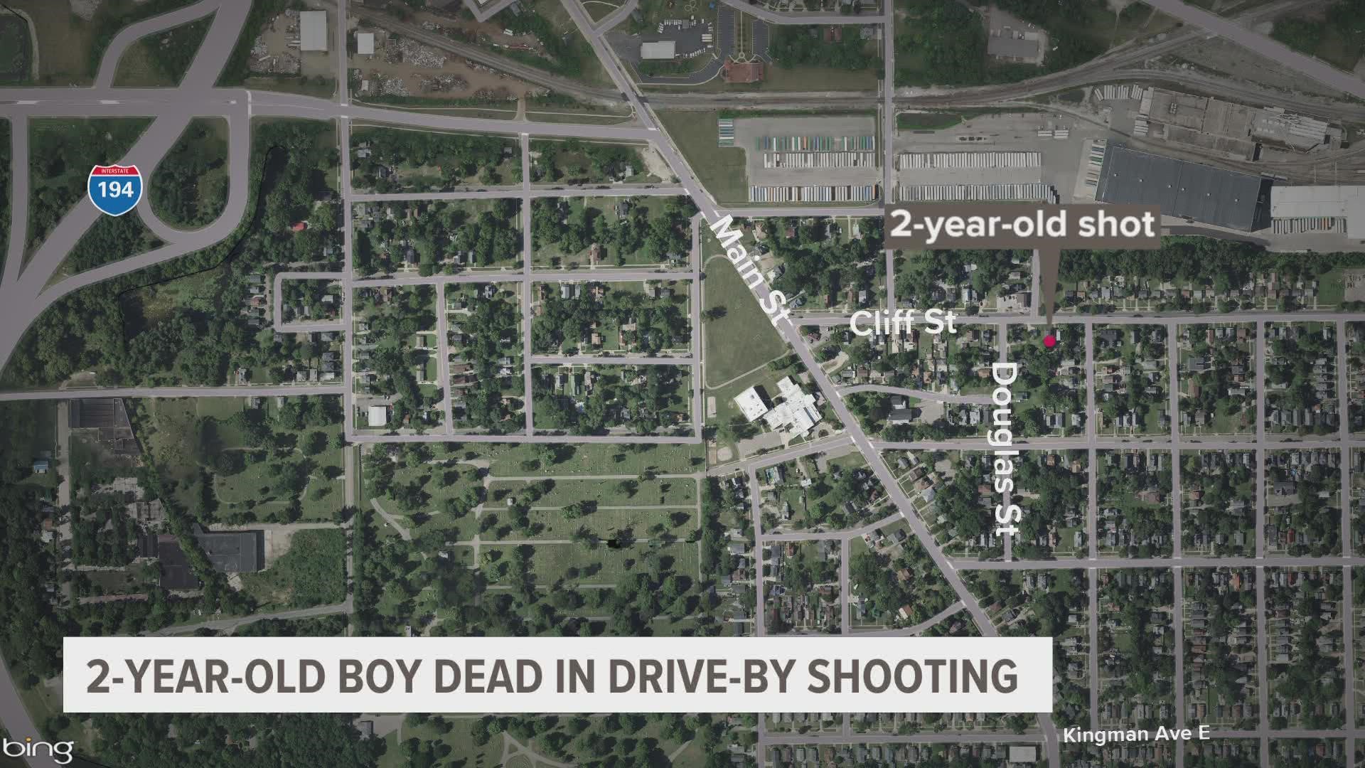 Battle Creek drive by shooting kills 2 year old wtol com