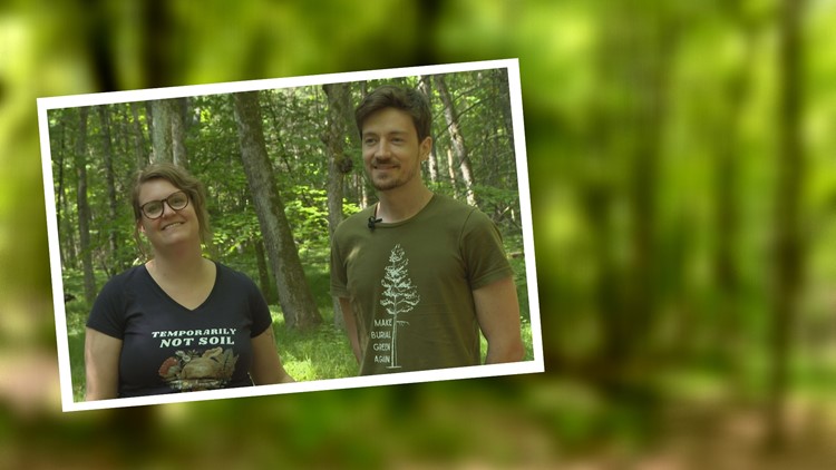 Couple converting Newaygo forest into Michigan's first conservation cemetery