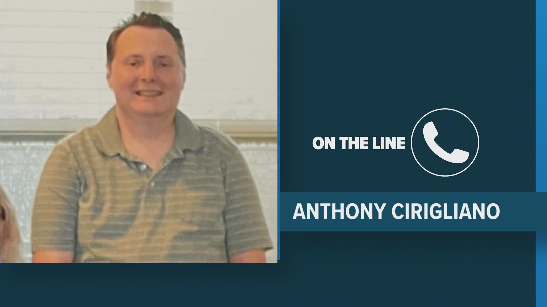 Fremont Police have released the 911 call from Anthony Cirigliano to 13 ON YOUR SIDE, the same day he and his family were last seen.