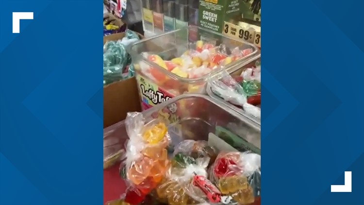 Grand Rapids gas station clerk accidentally puts meds in candy bags for sale, causes protest