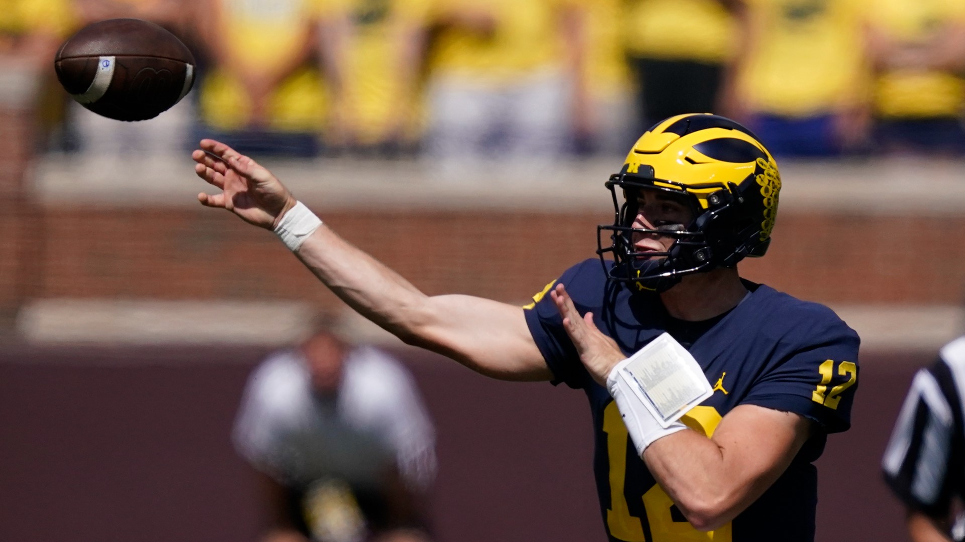 The big topic that continues to be of conversation for the Michigan football program to start the season is the quarterback battle.