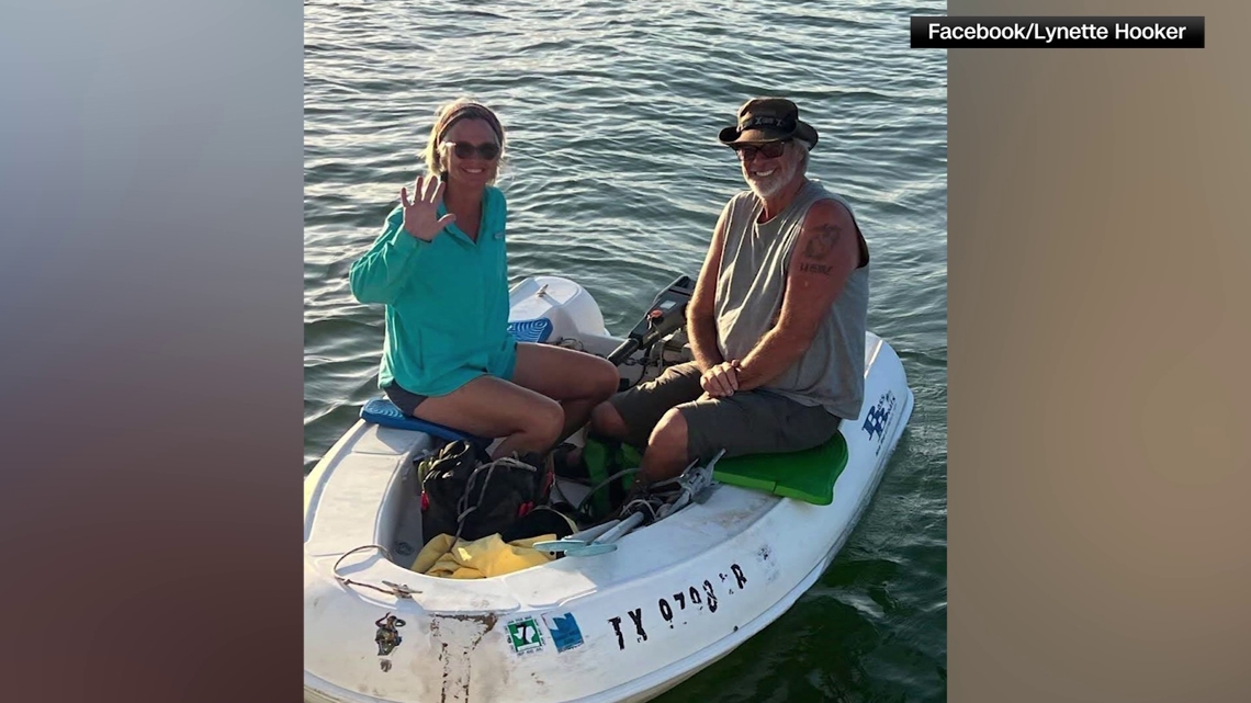 'He had to be rescued from the water by the police': Husband of woman missing in the Bahamas falls overboard while in custody