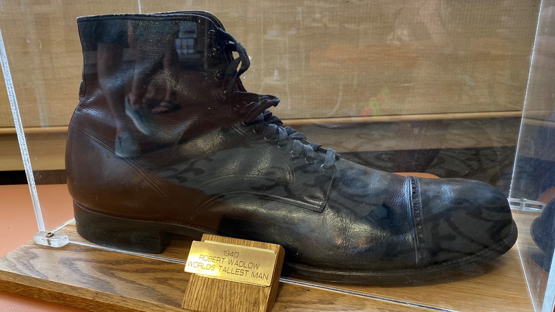 Size 37 Shoe Of World S Tallest Person On Display At Legendary Michigan   F25dfc78 F739 40e4 8fa0 66c704d3701a 1140x641 