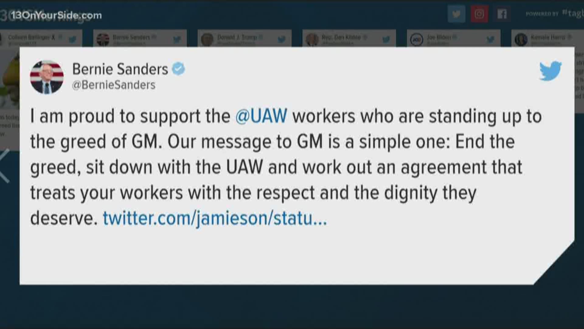 The United Auto Workers strike is also sparking attention among lawmakers, with many taking to Twitter to voice their concerns.